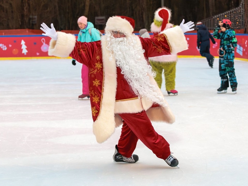 Первую новогоднюю елку в Серпухове зажгут на открытии катка в Питомнике