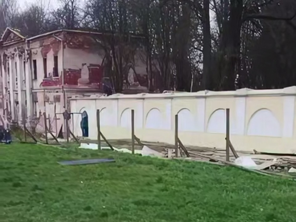 Исторический вид вернули ограде усадьбы Гребнево благодаря реставрации
