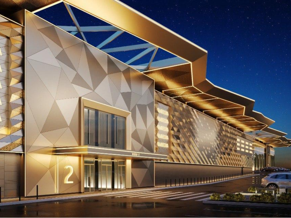 Современные фасады и подсветка как у подарочной витрины: каким будет новый торгово-офисный центр в Мякинино и когда его откроют