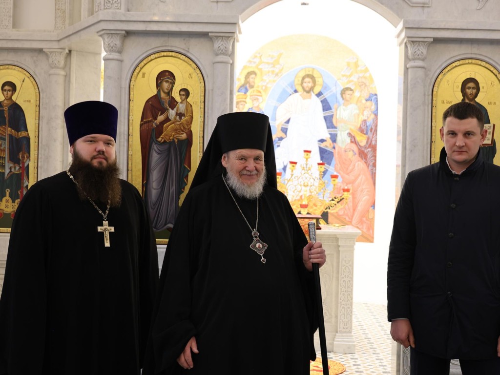 Строительного нового храма в Павловском Посаде приближается к завершению