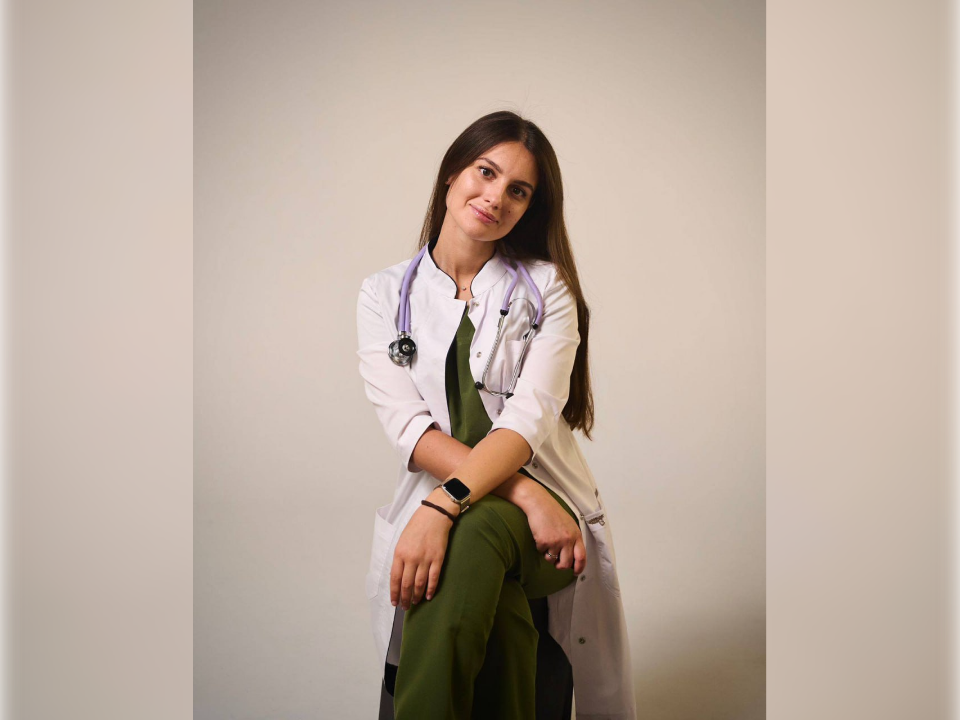 Выпускница Пироговского университета с отличием будет лечить маленьких пациентов в Люберцах