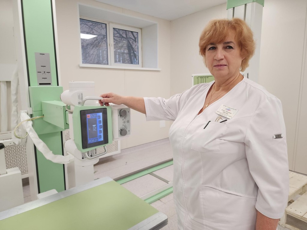 В Солнечногорской больнице пациентам сделали 6,5 тыс. точных снимков на новом рентгене