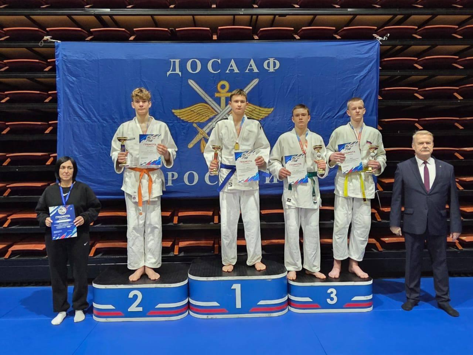 Дзержинские дзюдоисты привезли шесть медалей со Всероссийских соревнований