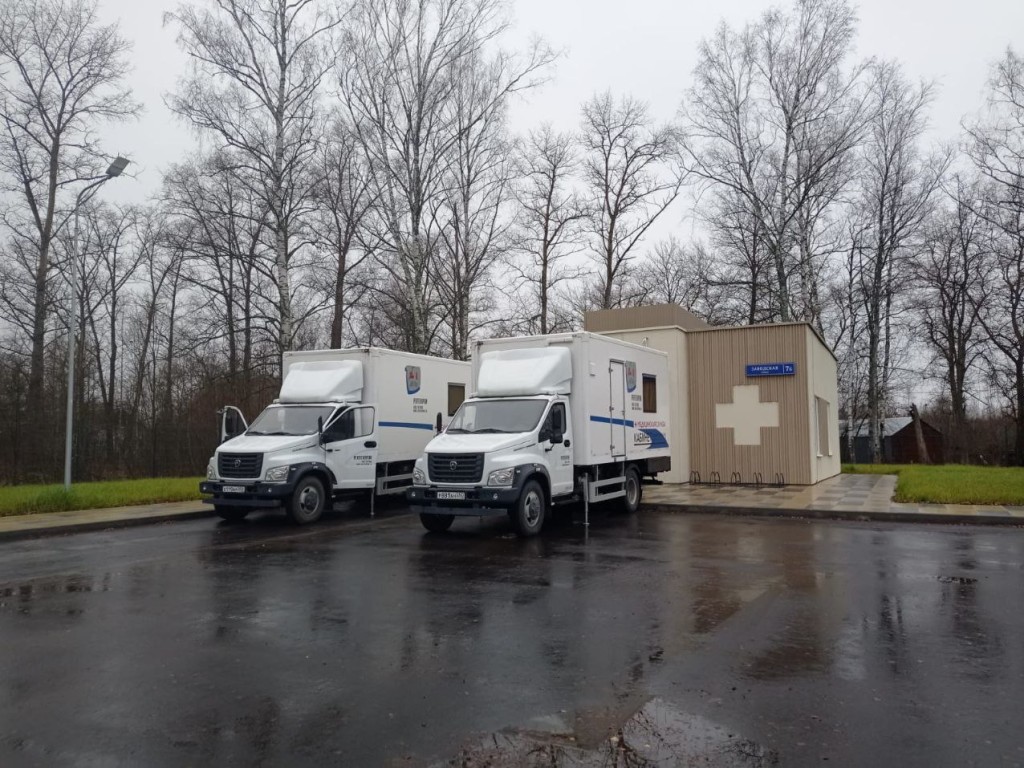 В Пустоши можно было пройти обследование на рак и болезни легких, не выезжая из поселка