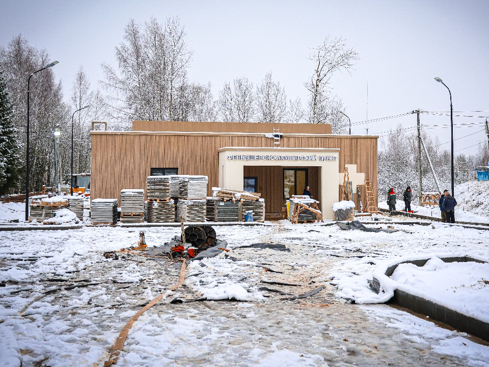 Здоровье каждому: под Клином завершается строительство современного ФАПа