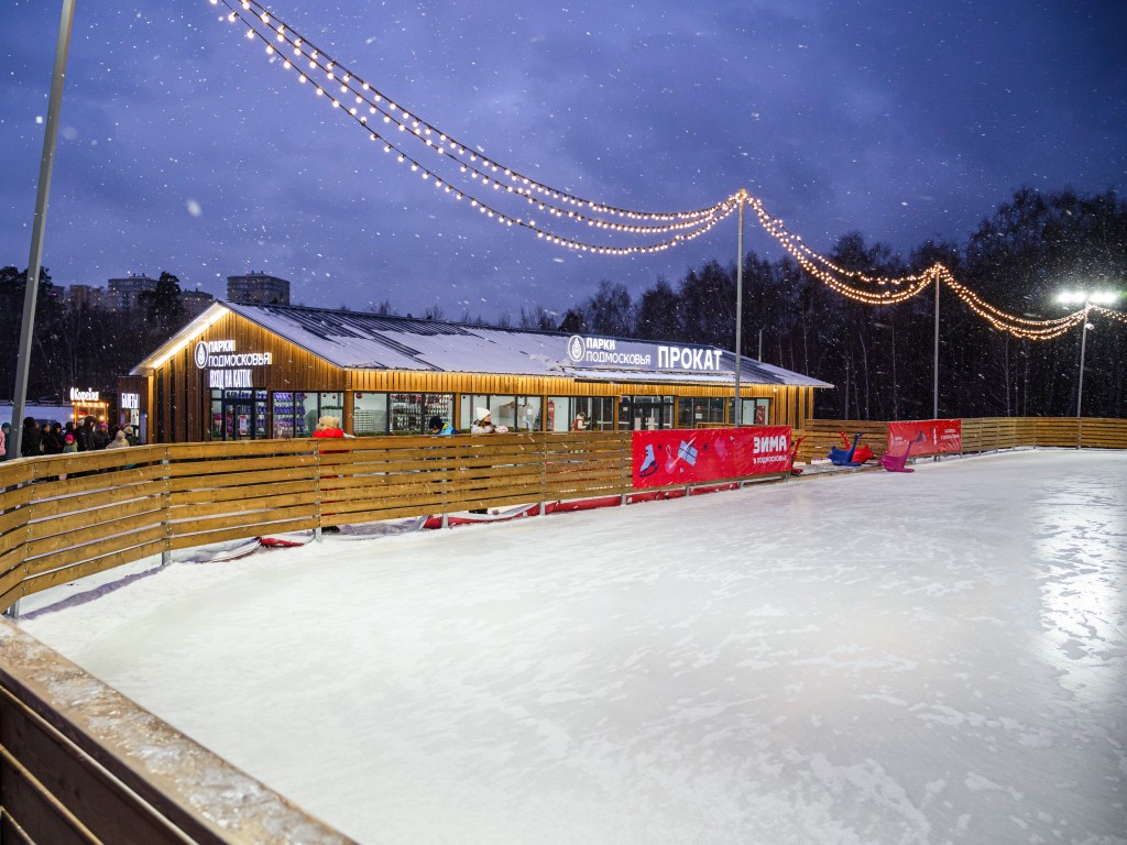 Каток на Новлянской ривьере в Воскресенске откроется 1 декабря