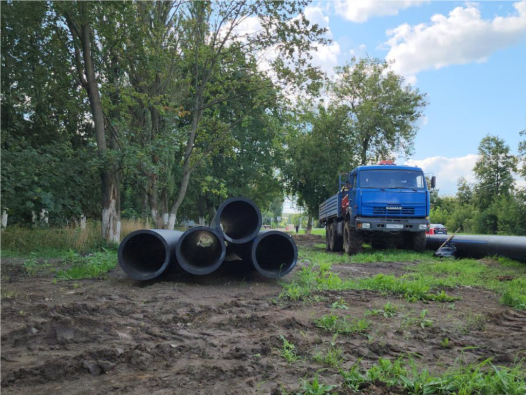 В Кашире увеличили пропускную способность одного из коллекторов