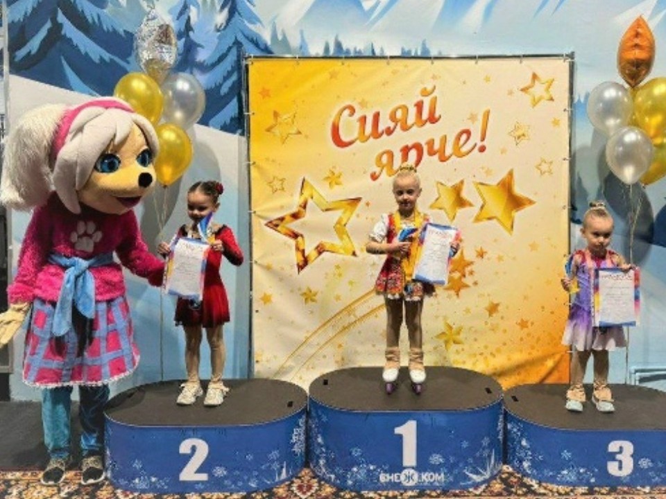 Малышка-фигуристка из Клина сразила всех на соревнованиях в столице