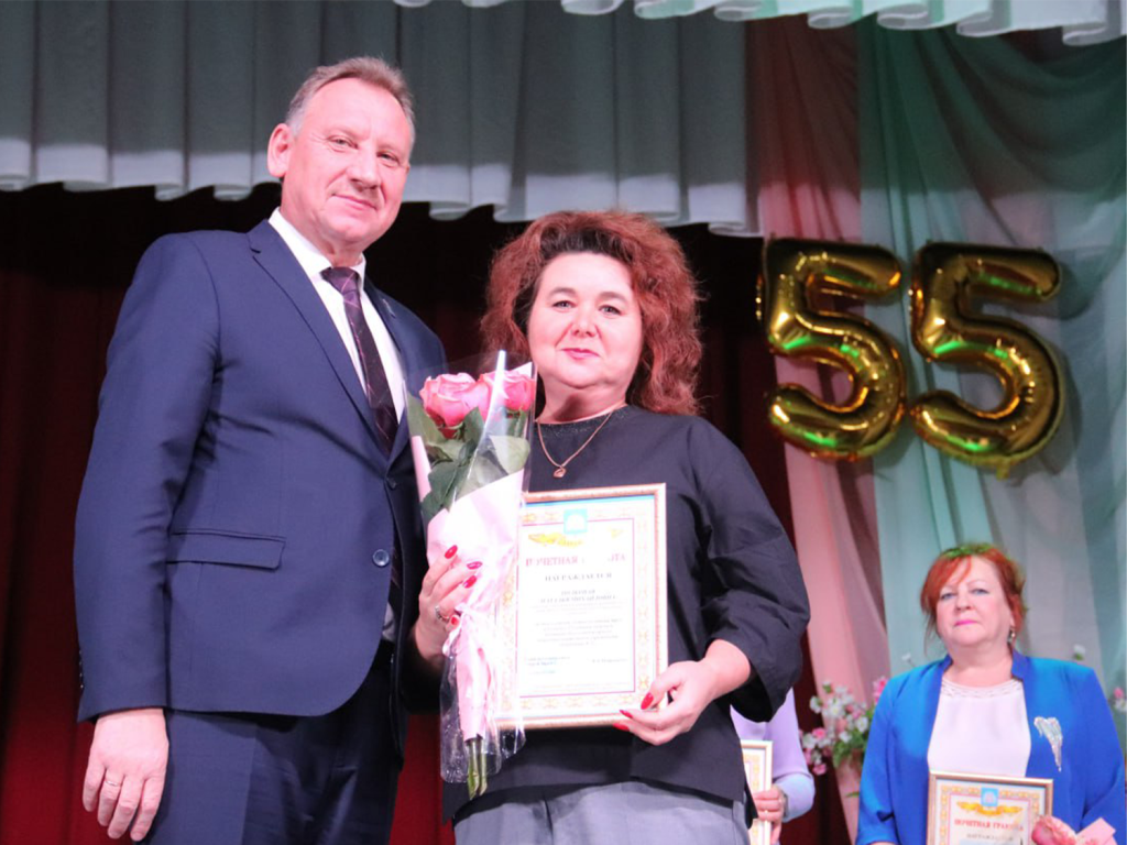 Гимназия № 2 Зарайска отпраздновала 55-летний юбилей