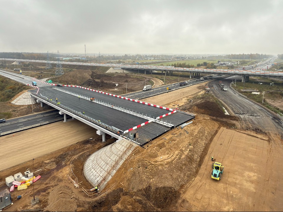 В Красногорске началось строительство новой дороги от Волоколамского шоссе до Нахабино