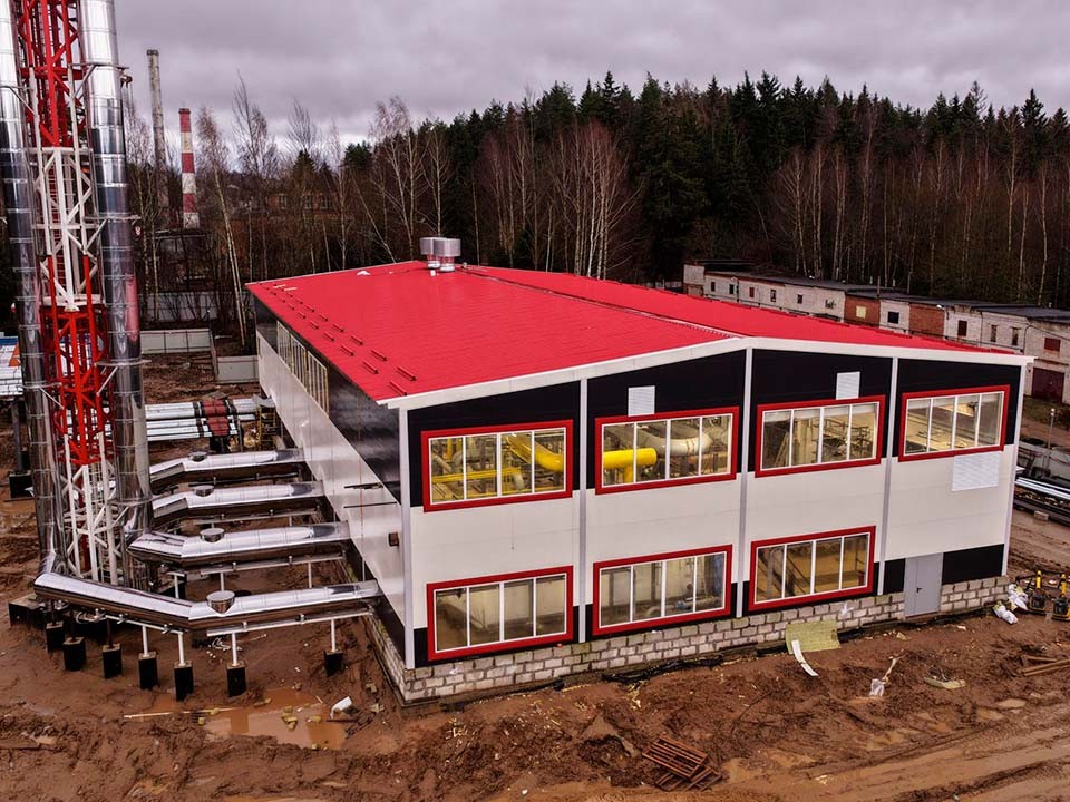 В Менделеево завершают монтаж и отделку новой котельной: что происходит на объекте сейчас