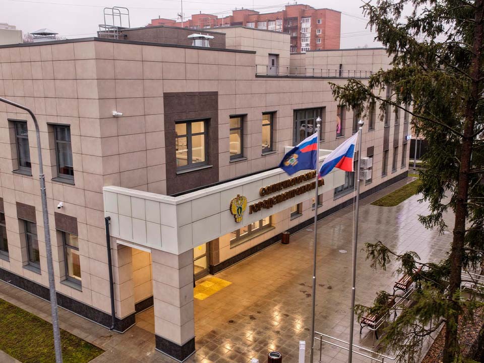 Как выглядит новая прокуратура Солнечногорска с высоты птичьего полета