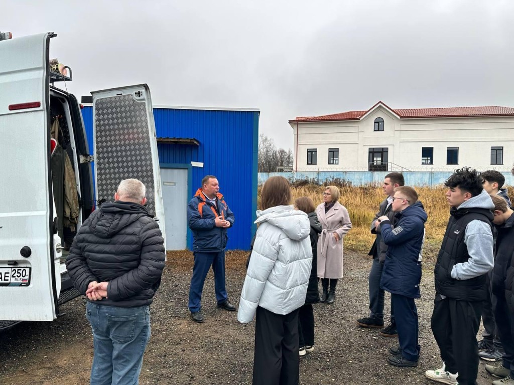 Урок на объекте: что узнали старшеклассники Можайска о работе современного водозабора?