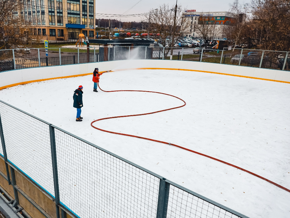 В Химках каток на улице Панфилова откроют уже 1 декабря