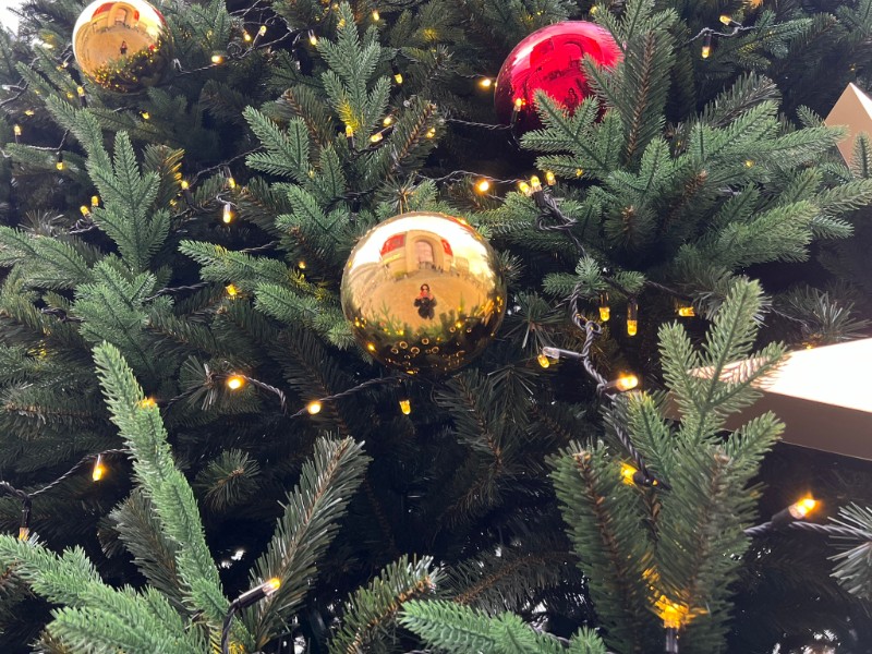 От магазинов до площадей: Воскресенск начали украшать к Новому году