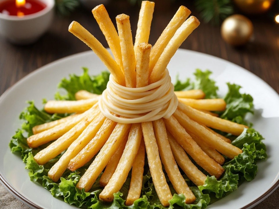 «Охапки сена» для Огненной лошади: новогодняя закуска, которая принесет удачу в 2026 году