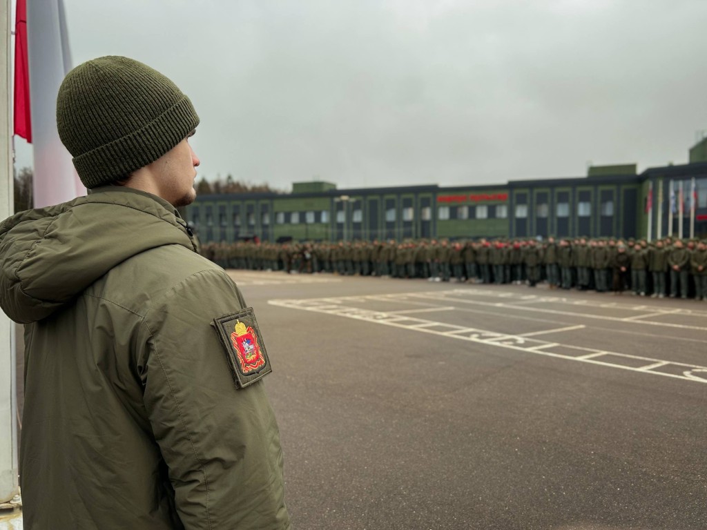 Воскресенские студенты отправились на курсы военной подготовки в Одинцове