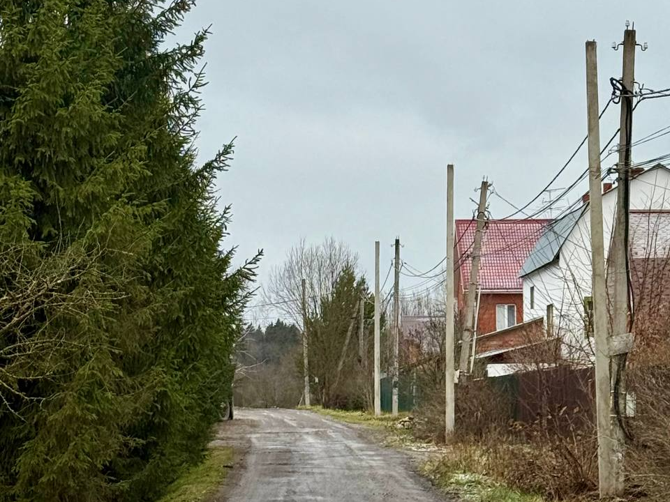 На улице Рябиновой в Наро-Фоминске смонтировали 17 световых опор