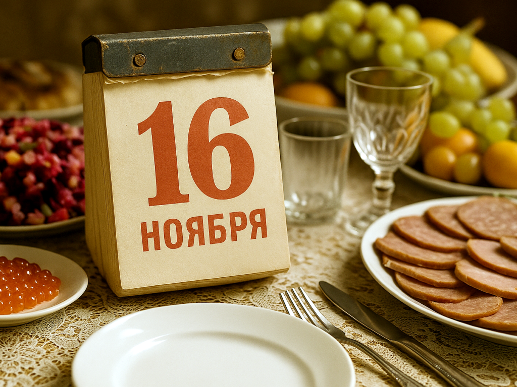 Какой сегодня день? Праздники и памятные даты календаря 16 ноября 2025 года