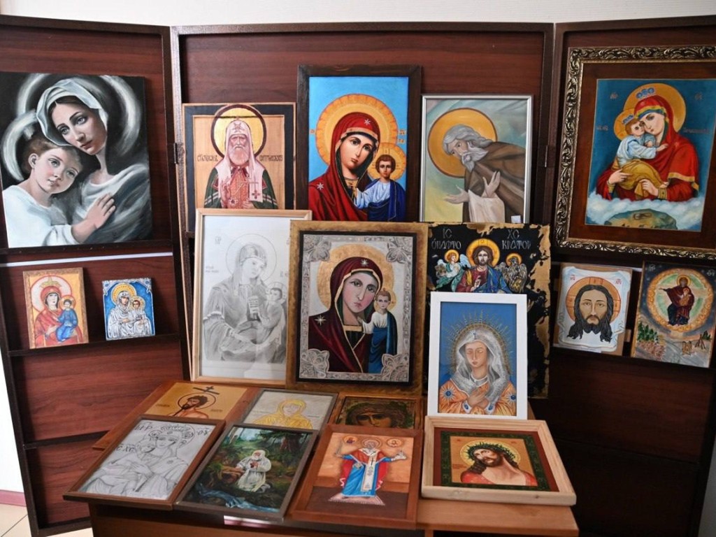 Заключенная-художница из можайской колонии вошла в число победителей конкурса иконописи