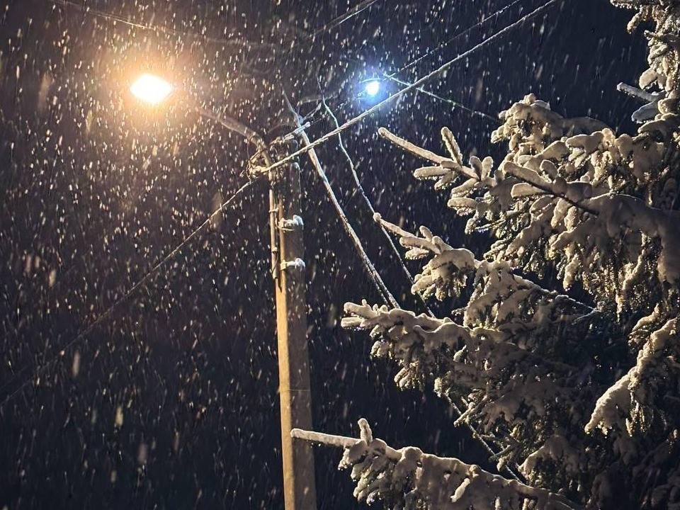 В селе под Шаховской заменили освещение на улице Южной