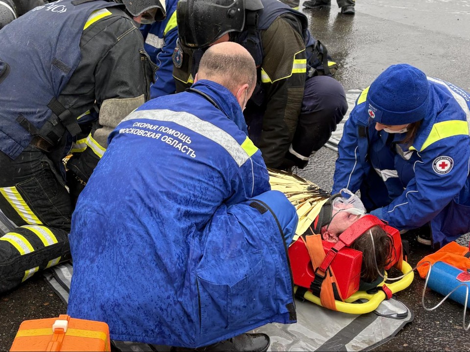 Экстренные службы в Коломне отработали сценарий ликвидации последствий крупного ДТП