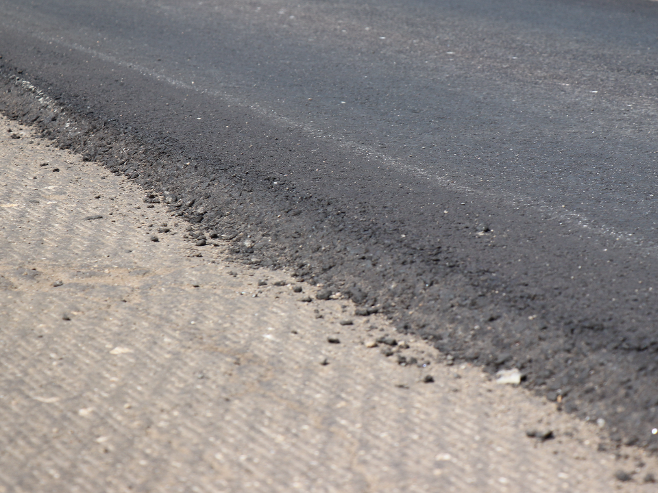 Улицу Новая в Корниловской «одели» в  асфальт