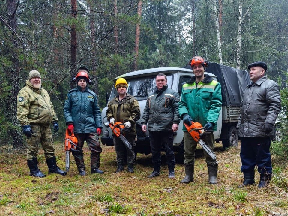 «Есть заказ — завалить несколько деревьев!»: лесничие из Орехово-Зуево пересняли «Бригаду»