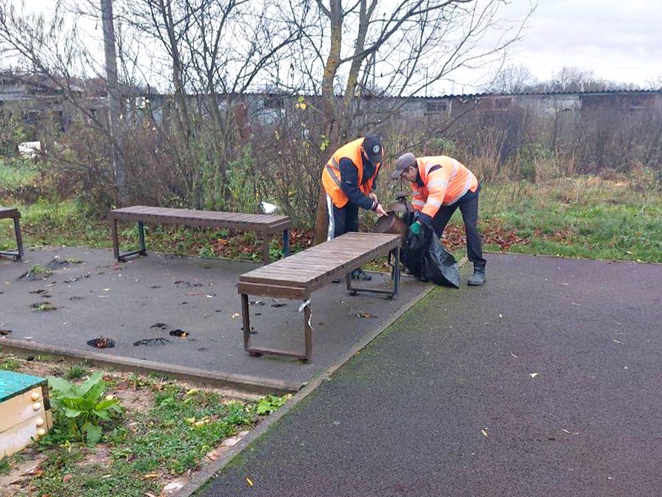 До начала зимы городские пространства Серпухова, Пущина и Протвина очистят от смета