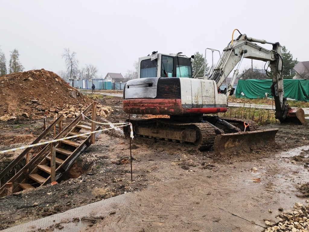 На станции Кашира к зиме «проснулось» строительство ФОКа