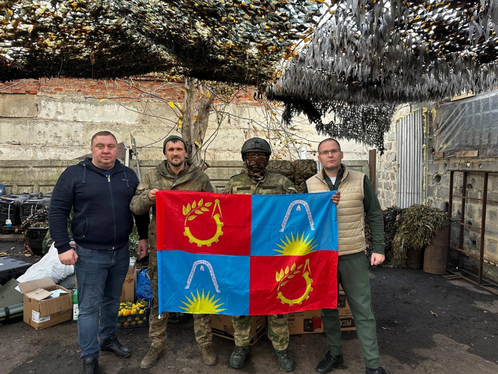 От тепловых пушек до детских писем: что привезли на фронт в Авдеевку из Балашихи