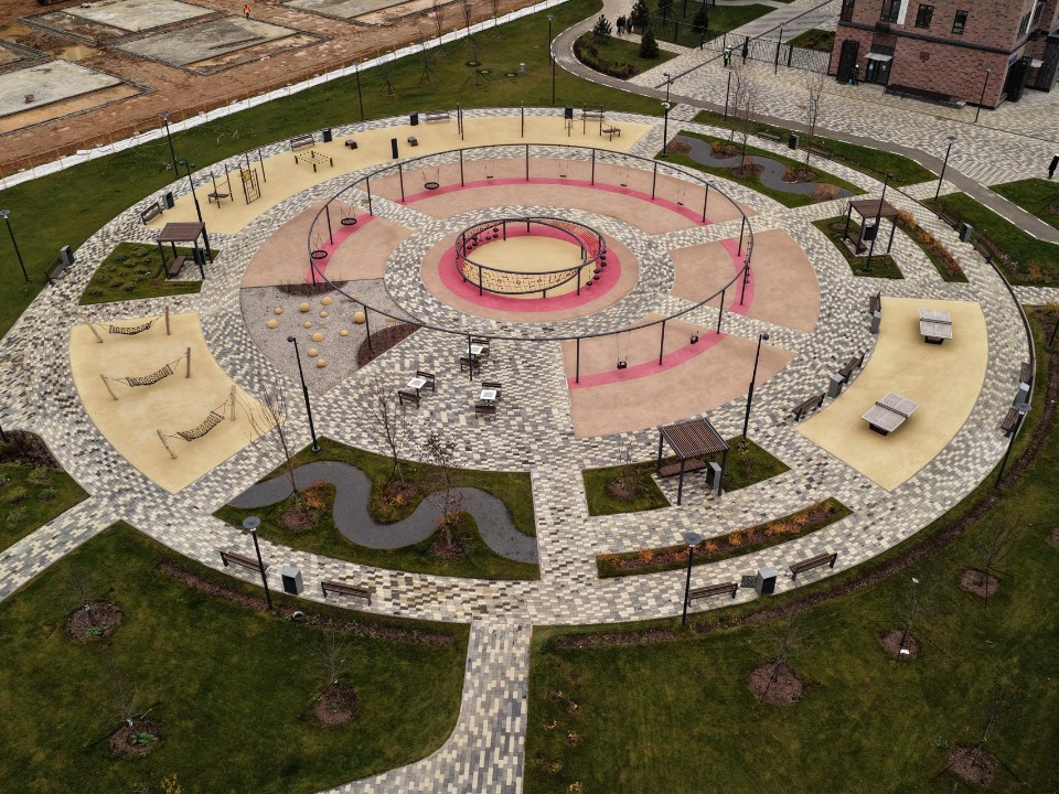 Новая точка притяжения: в Видном появился центр развлечений под открытым небом