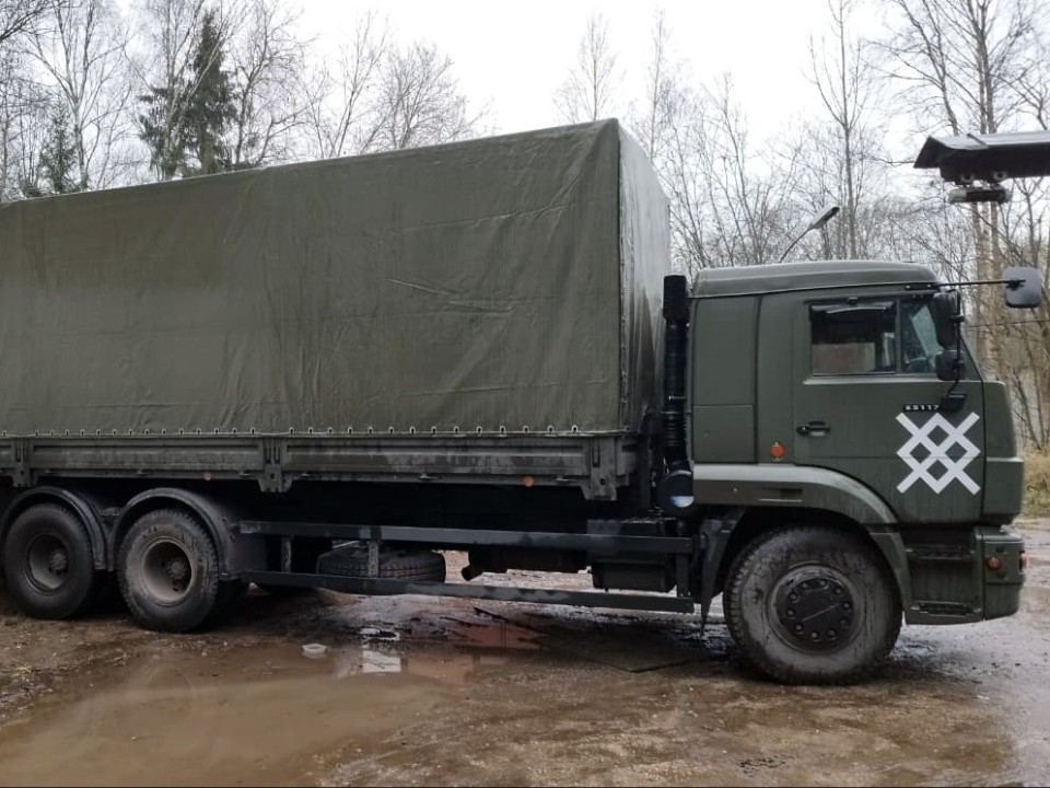 Танкистам, которые защищают Курскую область, доставили гумпомощь из Рузы