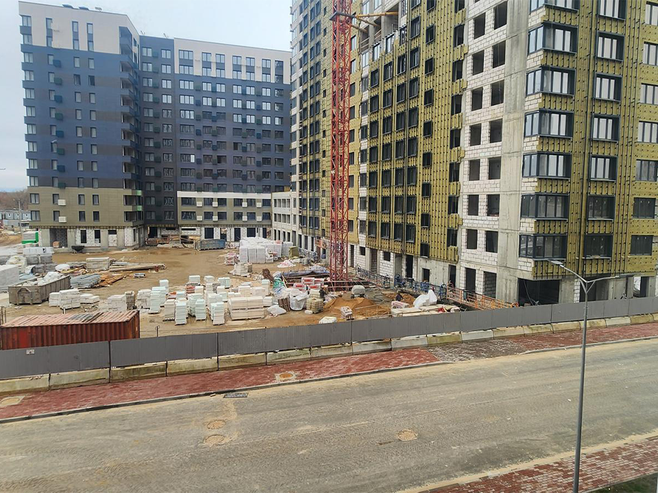 Жители смогут въехать в новые дома на Парковой улице уже в конце ноября