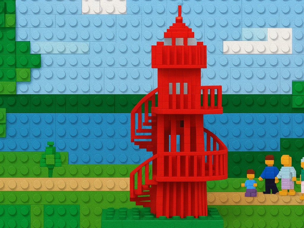 Жители Солнечногорска «собрали» город из LEGO с помощью нейросети