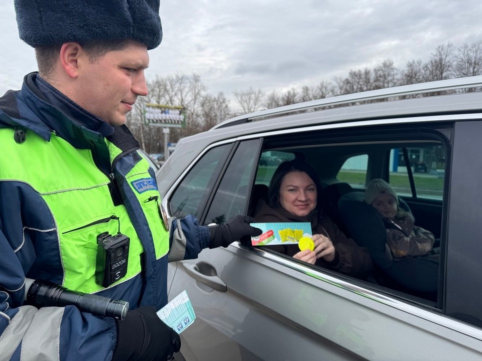 Водителям в Луховицах напомнили, что маленький пассажир – большая ответственность