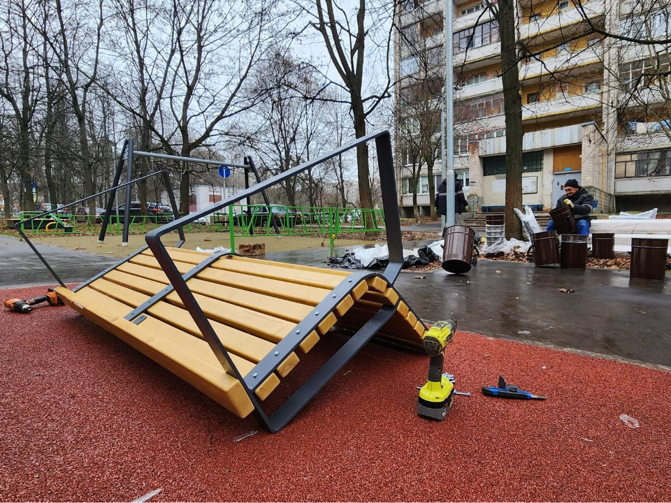 От дорожек до лавочек: как Лесной бульвар становится местом для отдыха