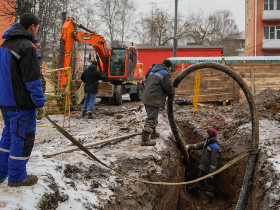 Новый тепловой пункт обеспечит стабильное тепло в домах на улице Гагарина