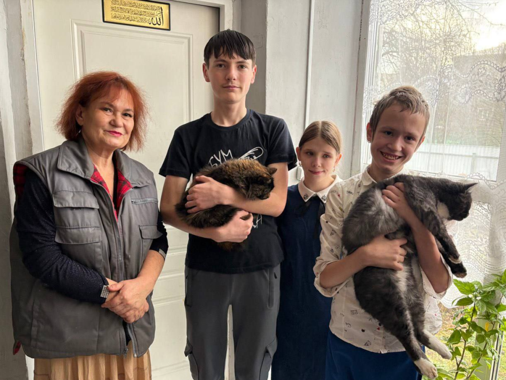 Ольга Хуснуллина из Селятина подарила семью девяти детям с особыми судьбами