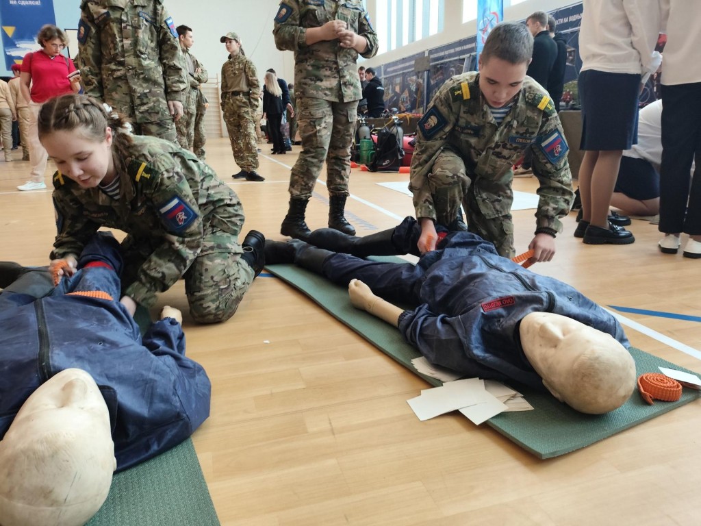 Воскресенские курсанты стали призерами чемпионата Юнармии в Подмосковье