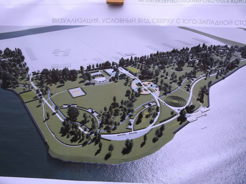 Строительство парка в микрорайоне Островок официально стартует в 2027 году