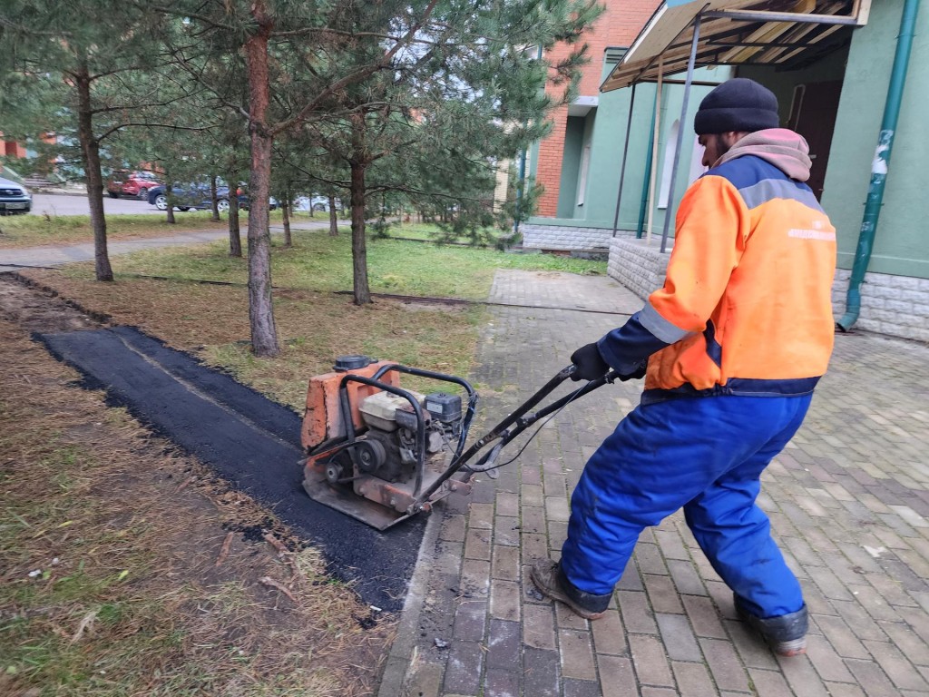 Во Фрязине обновили «народную тропу» на улице Пионерской