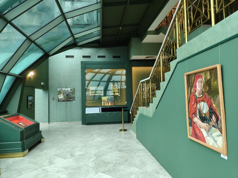 В галерее Главного храма Вооружённых сил РФ открылась выставка подмосковного художника