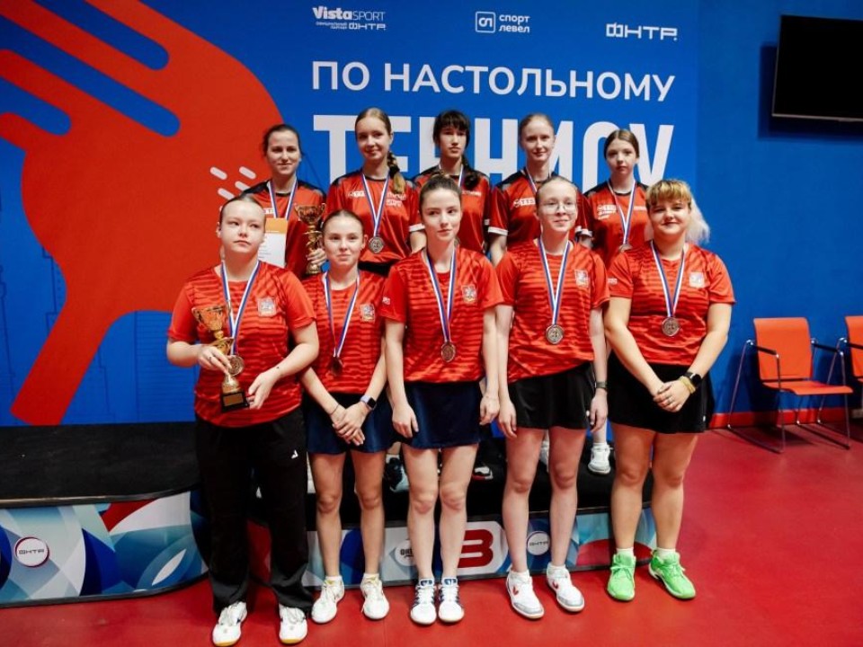 От серебра до золота: химкинский резерв показал класс на теннисных столах