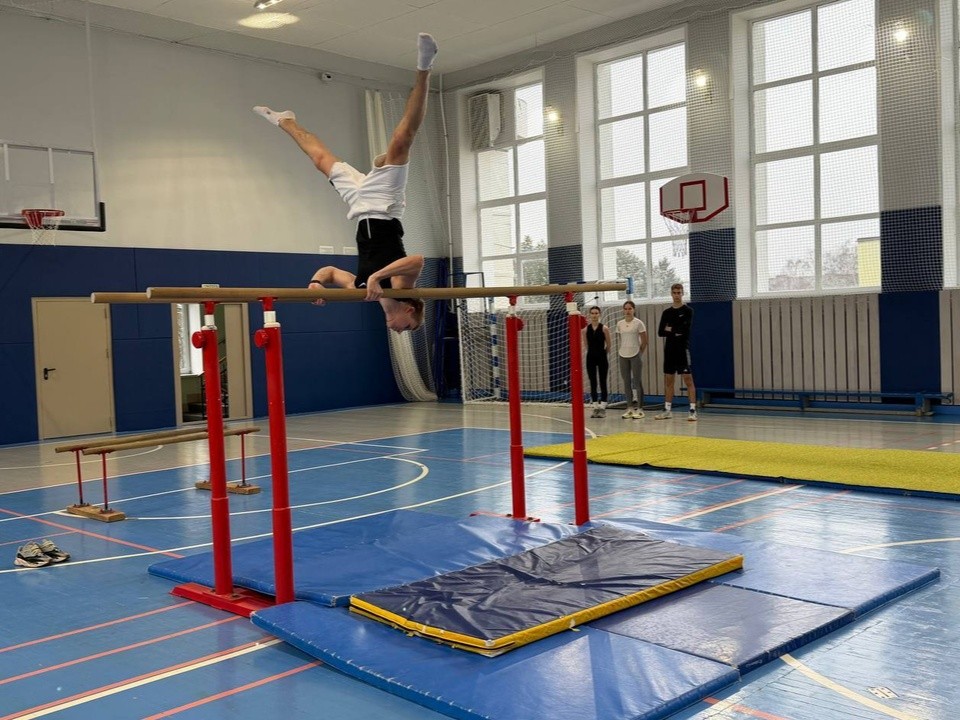 Студенты бронницкого ГУОР демонстрировали свою физическую форму в коломенском вузе