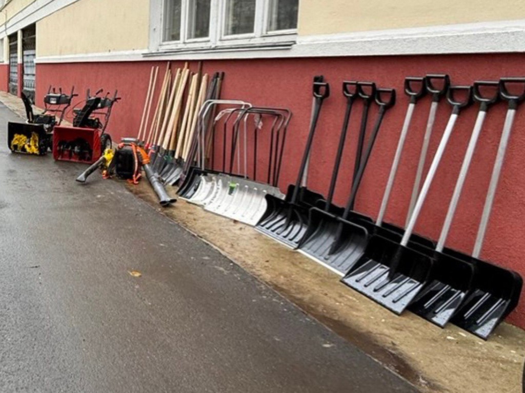 Парки Егорьевска готовы к зиме: завершена подготовка техники и инвентаря