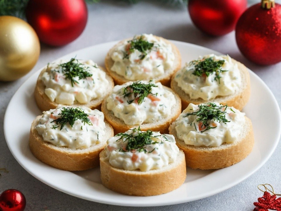 Новогодняя закуска за 15 минут: еврейские бутерброды, которые стали русской традицией