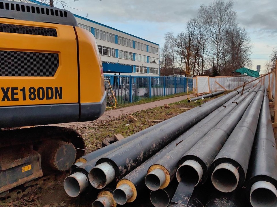 Магистральные тепловые сети обновят до конца 2025 года в поселке Фряново