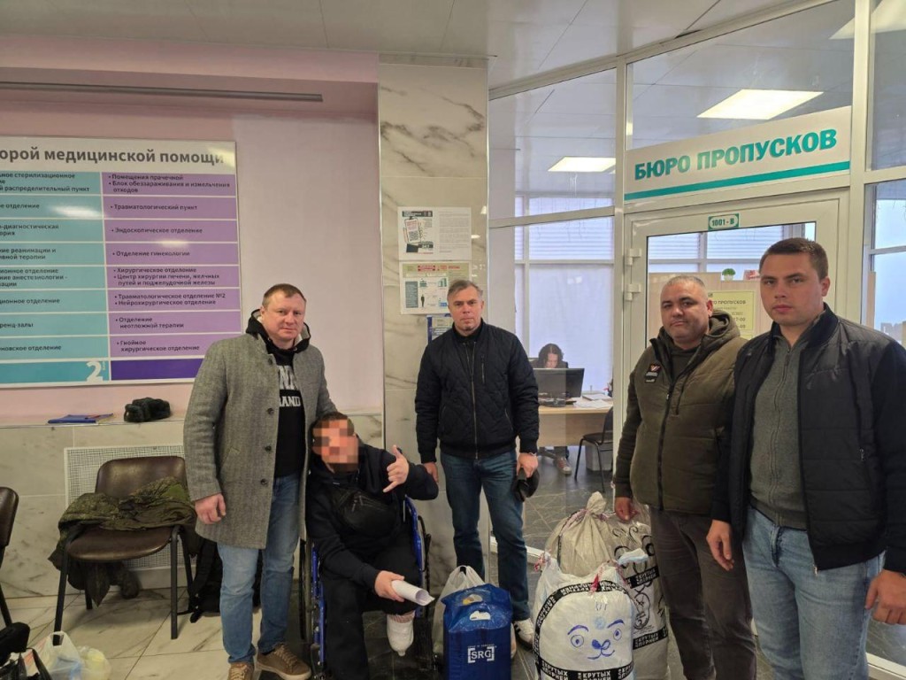 «Вампир» из Черноголовки: как земляки поддержали бойца, проходящего лечение в госпитале