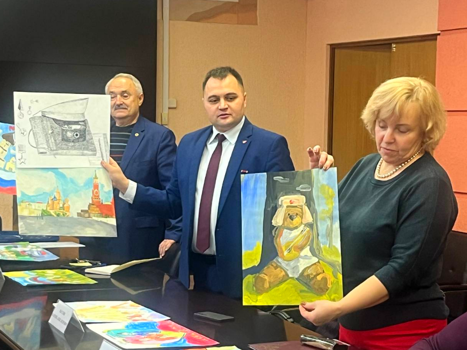 Начинающие художники из Можайска открыли новую главу конкурса «Моя Россия»